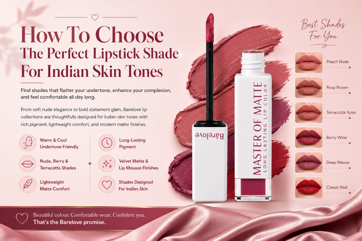 How to Choose the Perfect Lipstick Shade for Indian Skin Tones